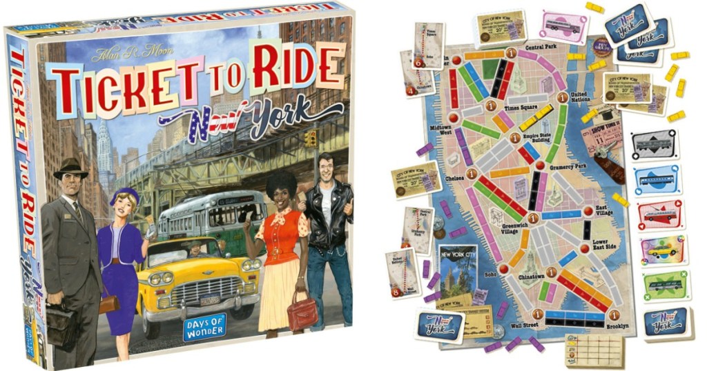 New York City 1960 Board Game Brand New!!! Ticket to Ride Express 